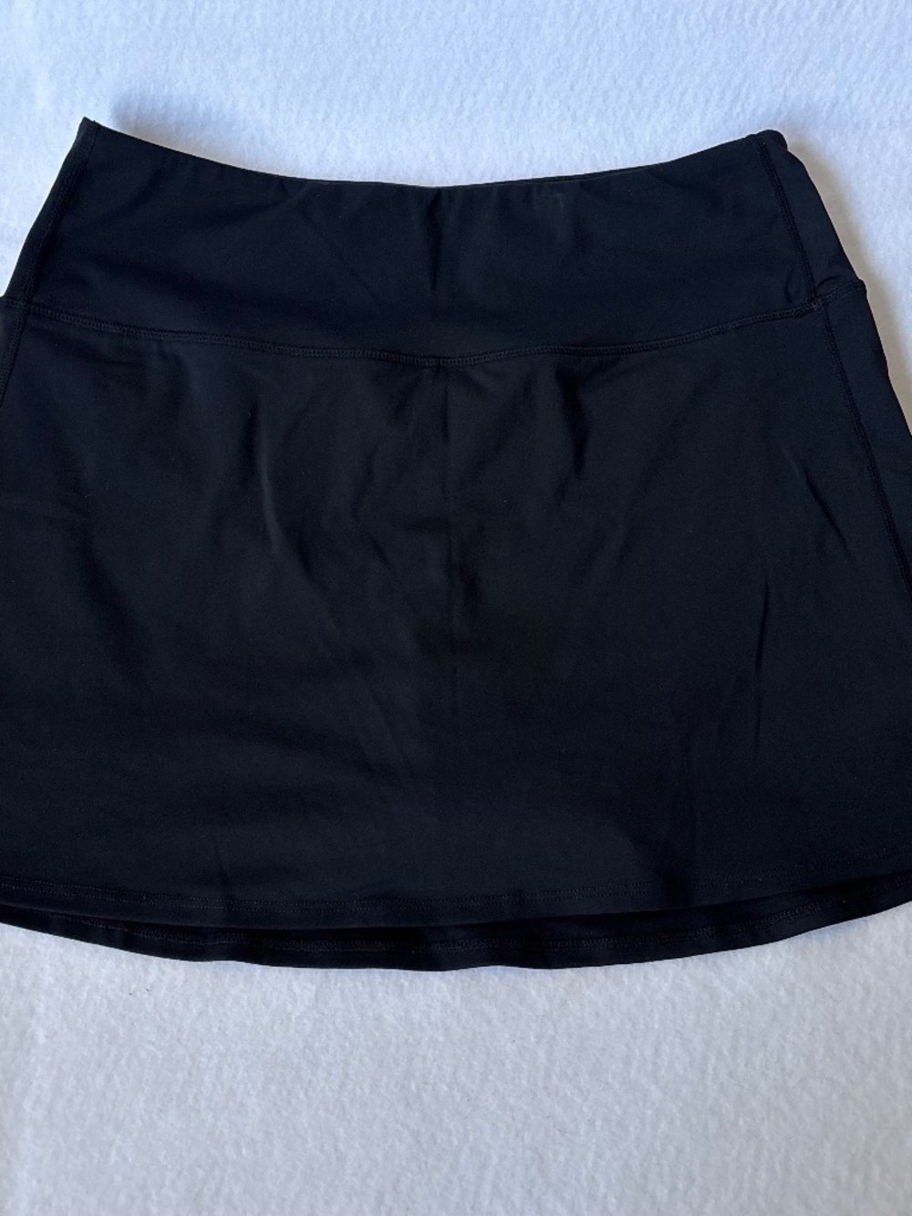SANTINY Black Athletic Tennis Skort Size Large